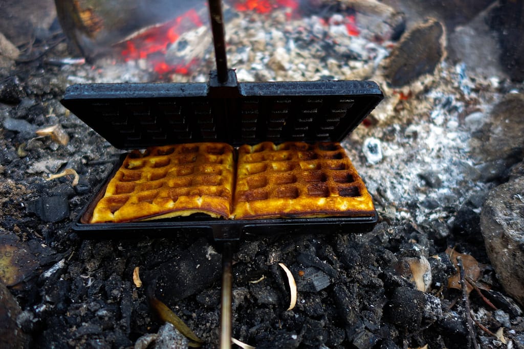 Campfire pancake