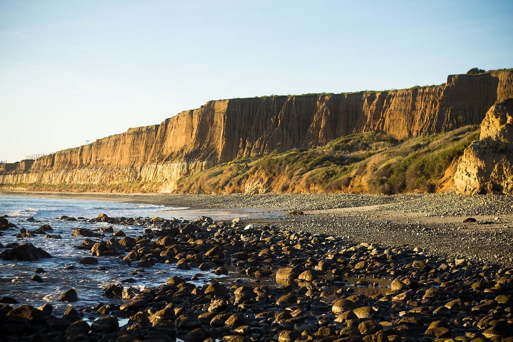 San Onofre cliffs