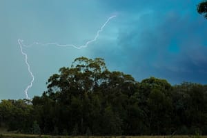 Unpredictable Lightning Afternoon