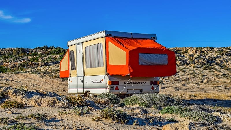 Pop Up Camper with soft sides