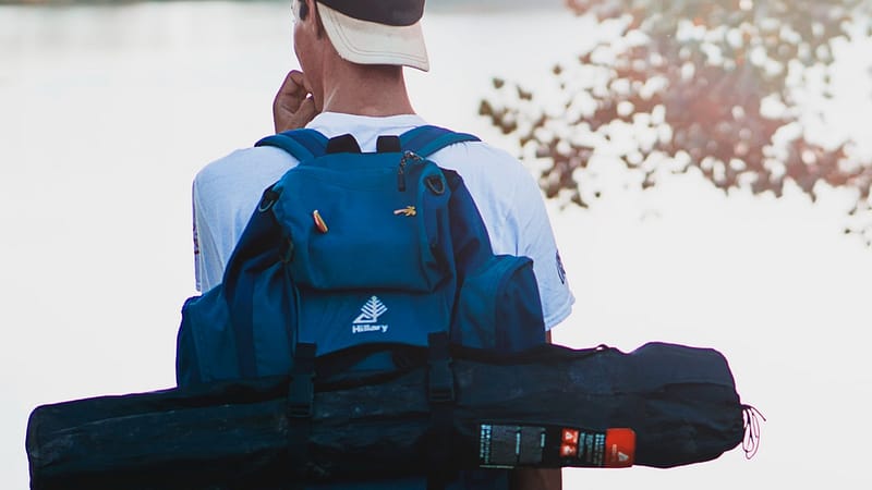 Tent in a backpack