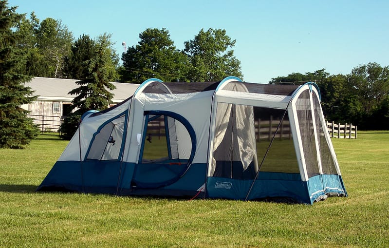 3 room tent