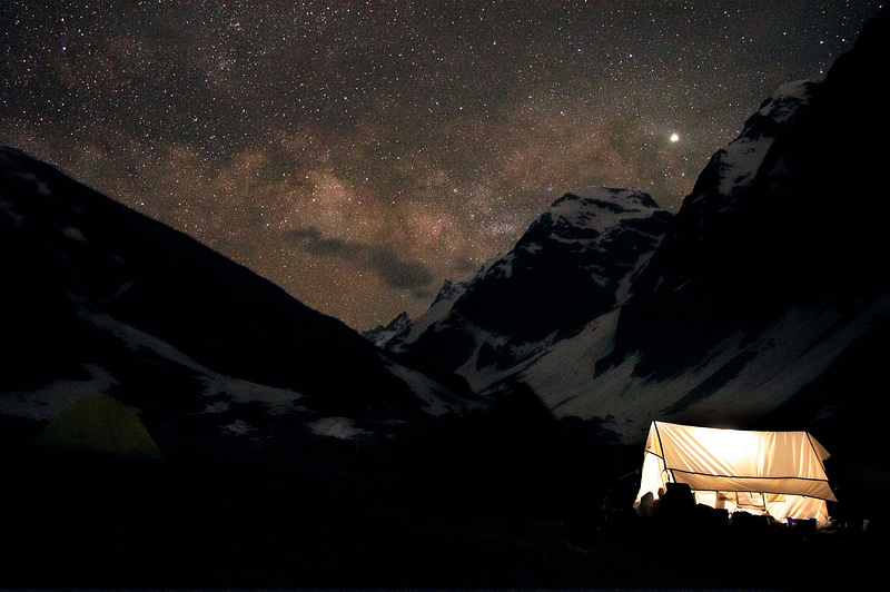 Tent houses