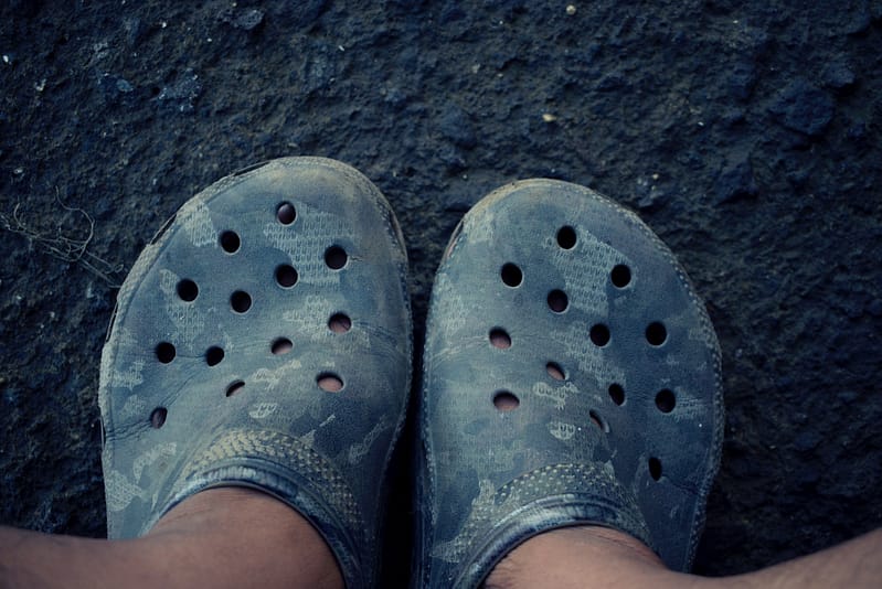 Crocs for hiking