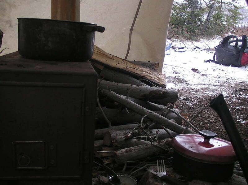 TENTS WITH STOVE