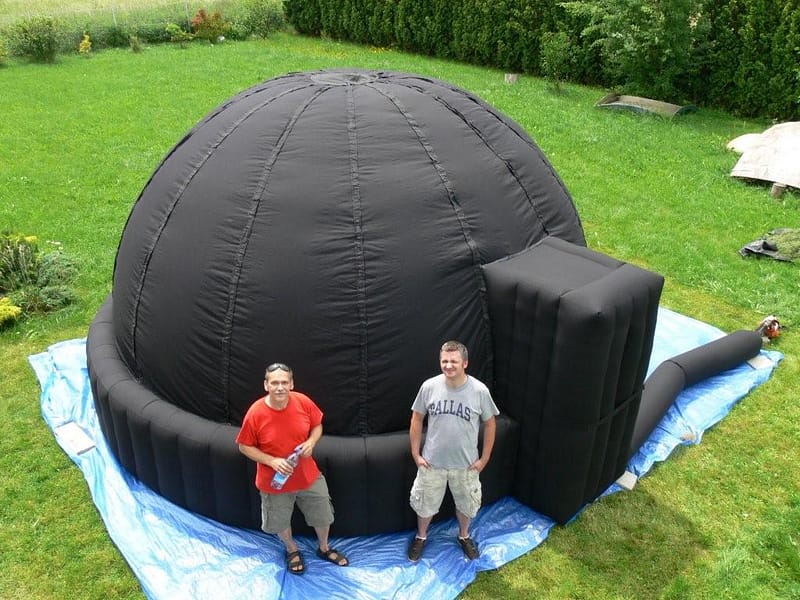 Camping tent inflatable